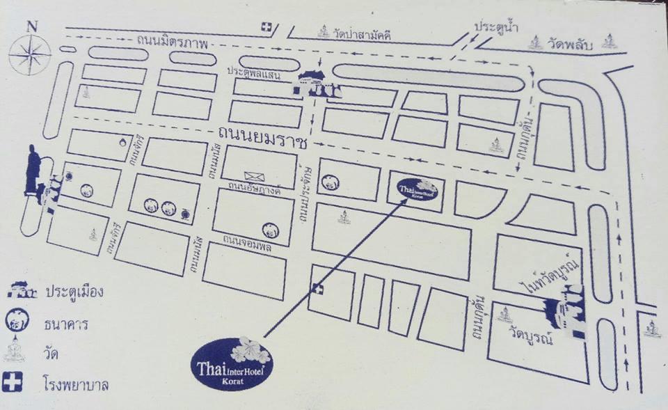 Thai Inter Korat Hotel Nakhonratchasima Εξωτερικό φωτογραφία